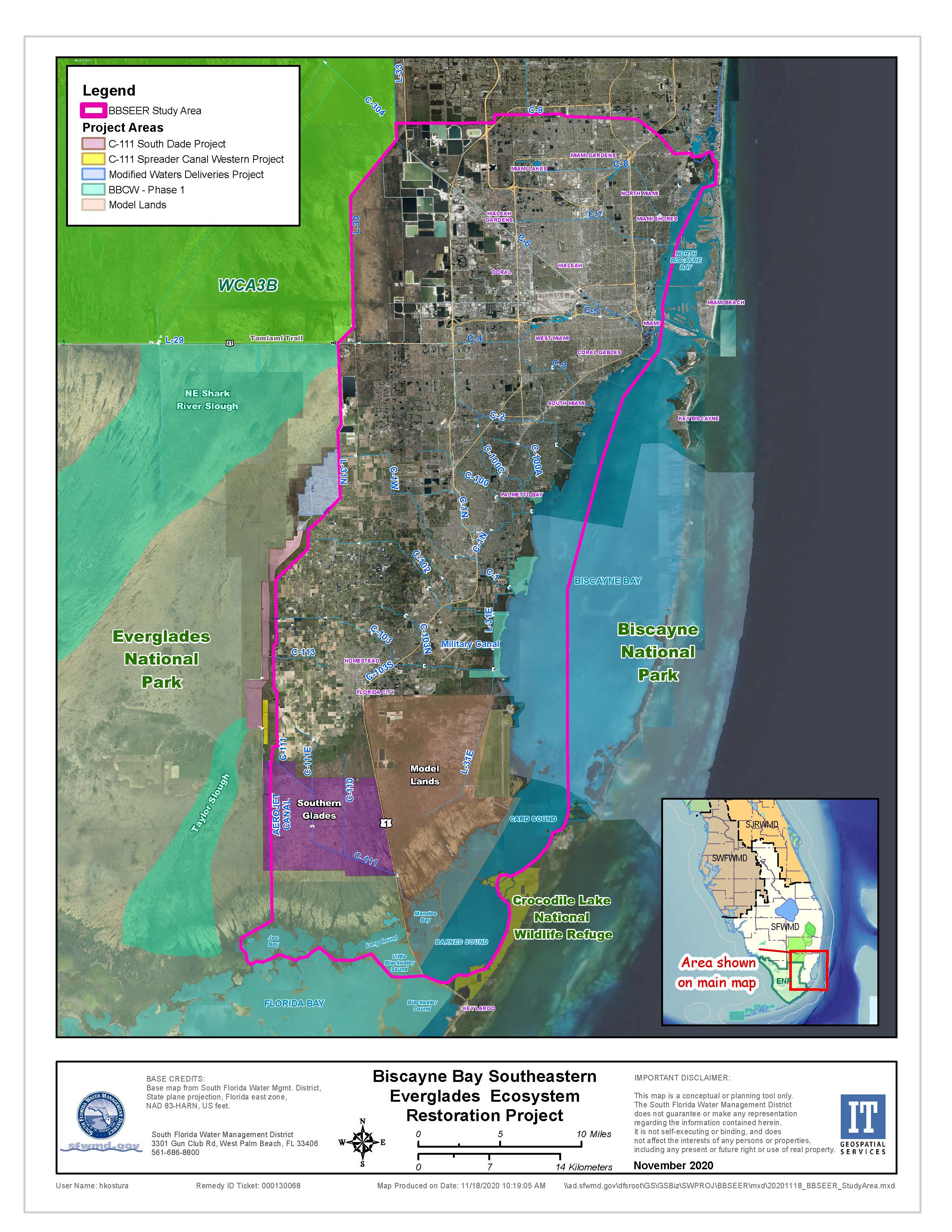 map of BBSEER project area